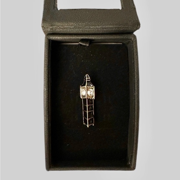 Big Ben London Clock Tower Brooch from Harrods - NIB - Picture 2 of 4